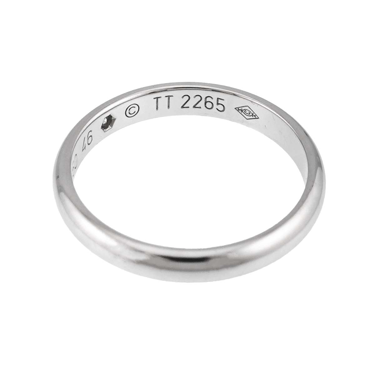 1895 Classic Diamond 1P Ring Pt Platinum Size46 3.75(US)