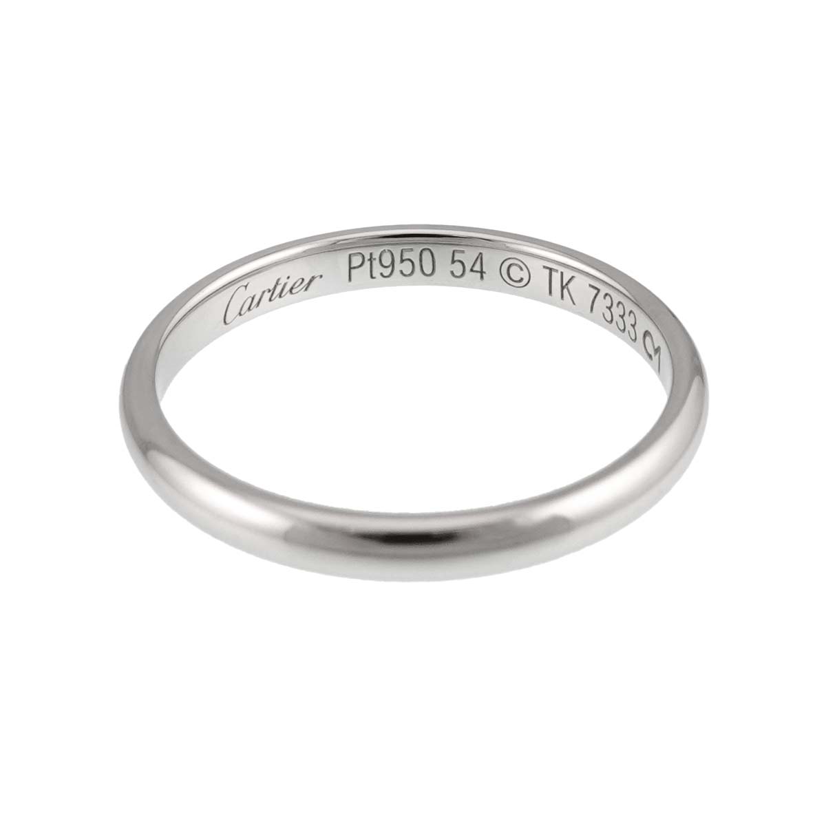 1895 Classic Ring Platinum Size54 6.75(US)