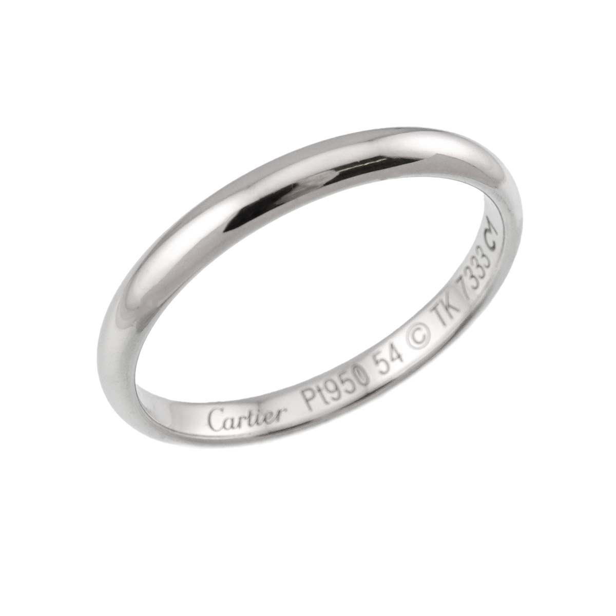 1895 Classic Ring Platinum Size54 6.75(US)