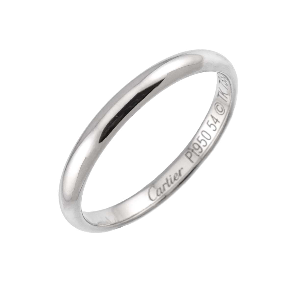 1895 Classic Ring Platinum Size54 6.75(US)