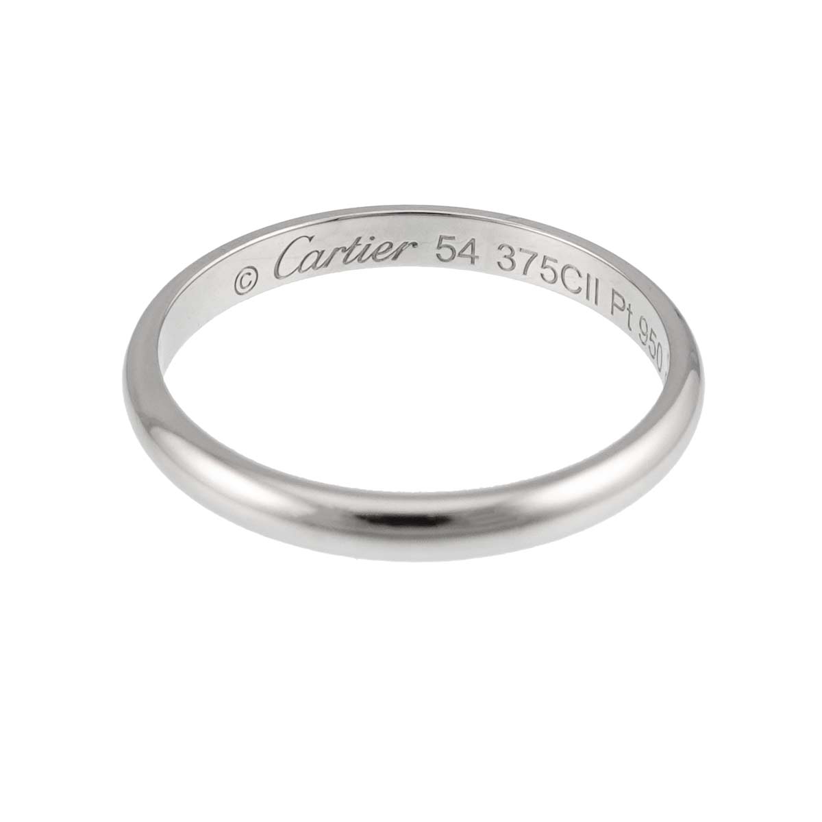 1895 Classic Ring Platinum Size54 6.75(US)