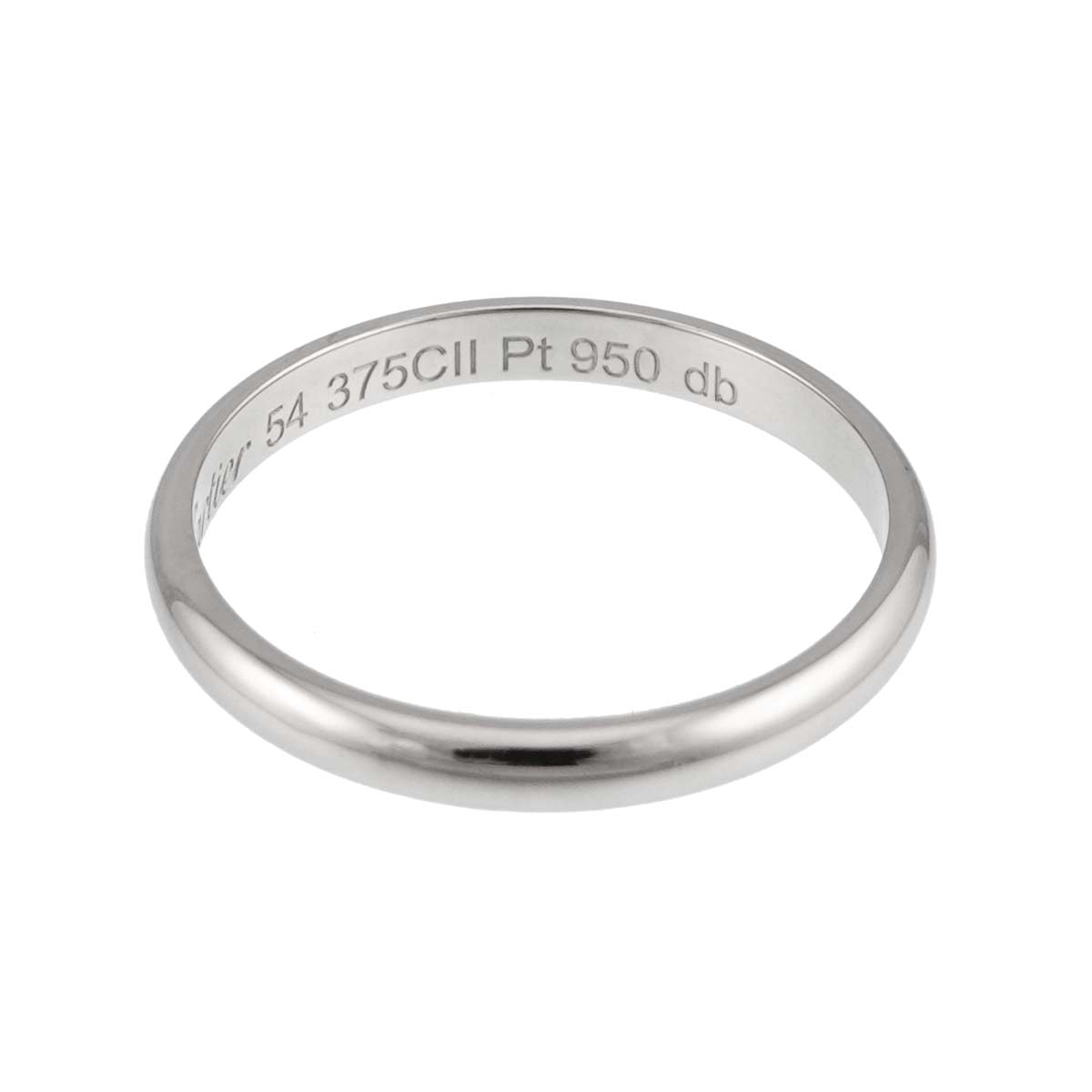 1895 Classic Ring Platinum Size54 6.75(US)