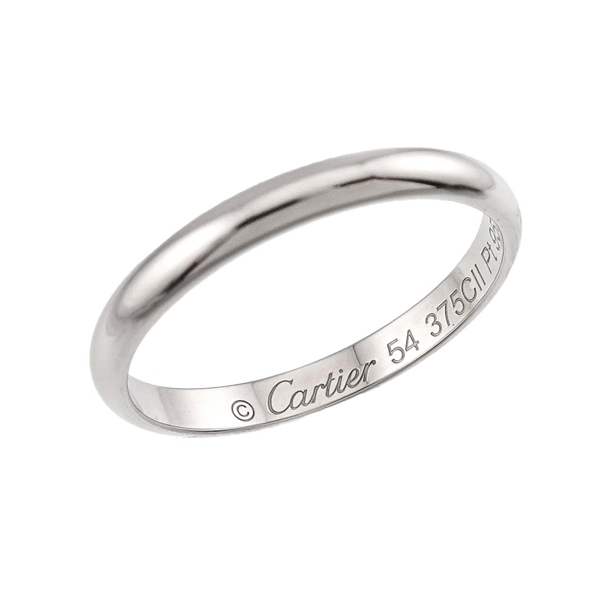 1895 Classic Ring Platinum Size54 6.75(US)