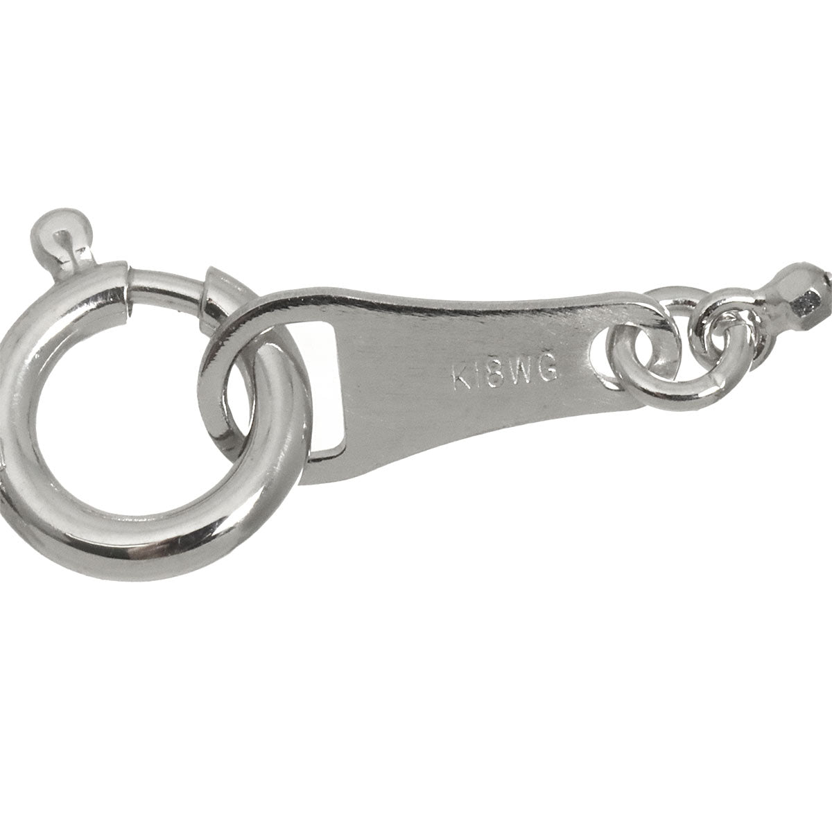 Diamond 0.60ct/0.60ct Necklace 18K White Gold 750