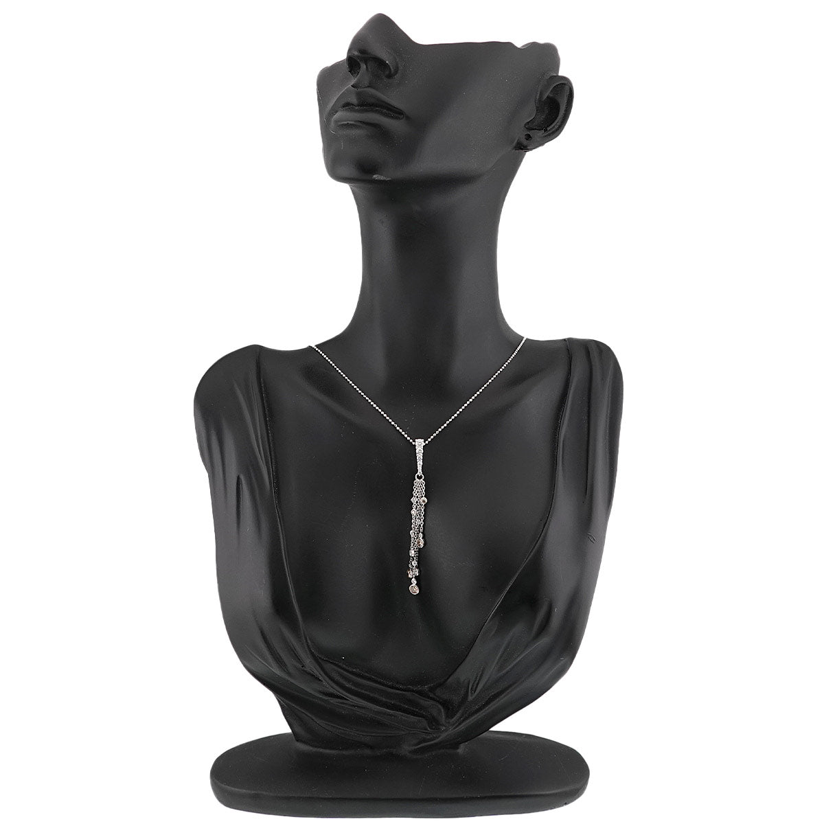 Diamond 0.60ct/0.60ct Necklace 18K White Gold 750