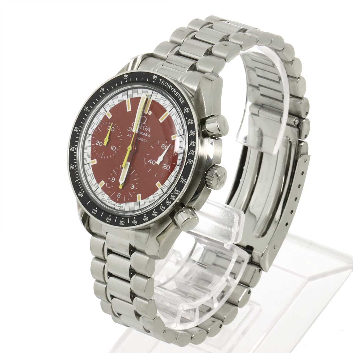 Speedmaster Schumacher 3510 61 Automatic Red White Dial Mens