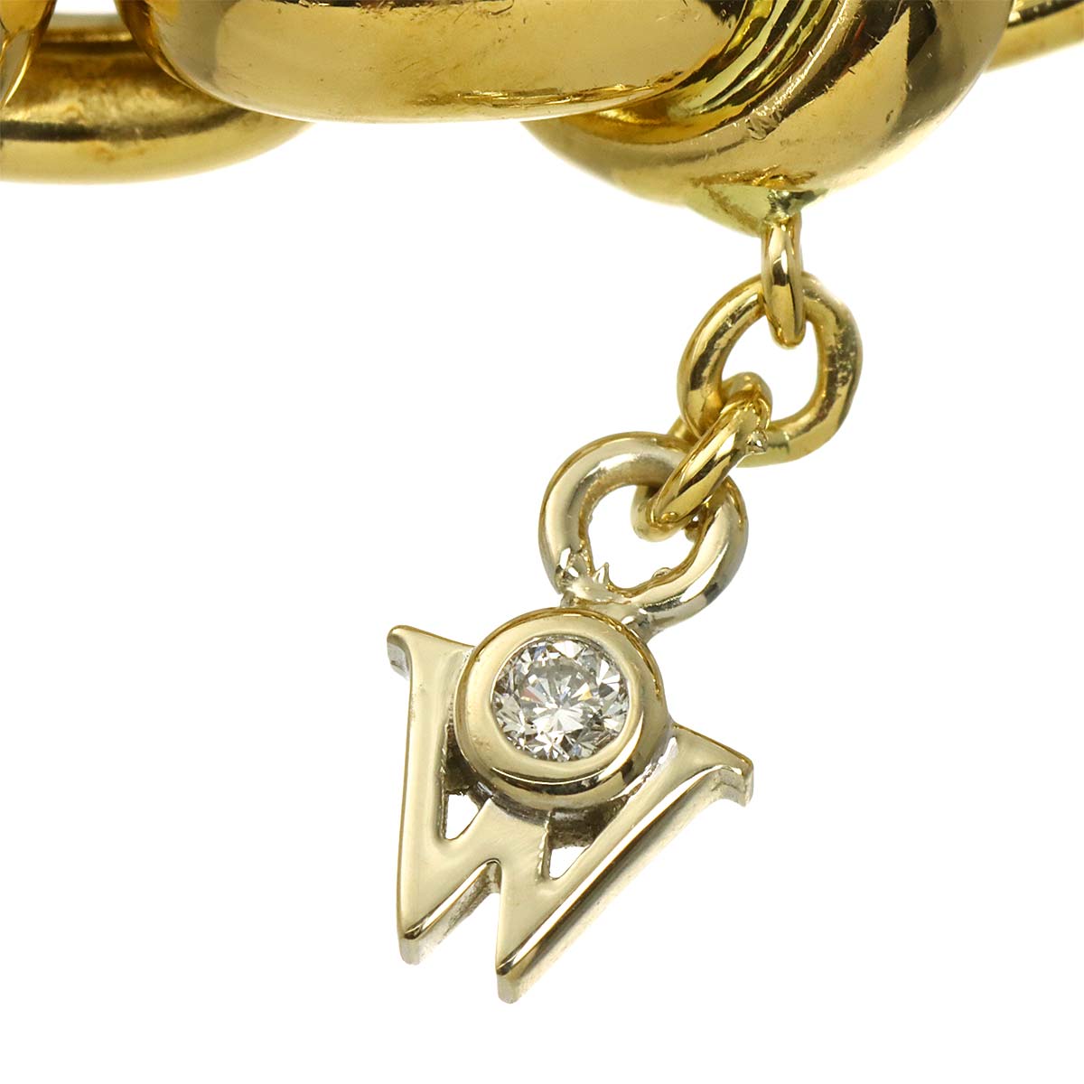 Diamond Necklace 18K YG 750
