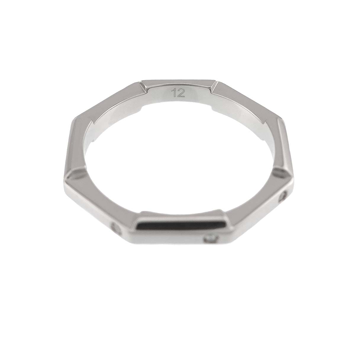 Link to Love Ring 18K WG White Gold 750 Size12 5.75-6(US)