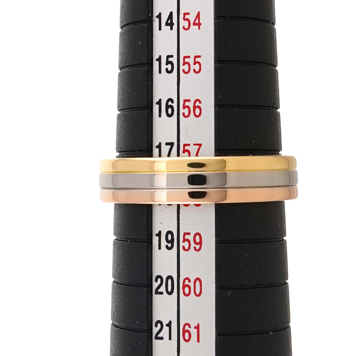 VENDOME Ring 18K YG WG PG 750 Size58 8-8.25(US)