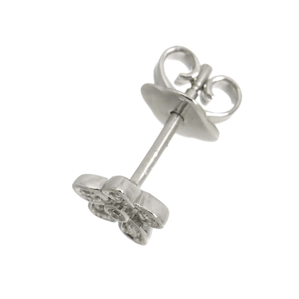 Wild flower Diamond Earring 18K WG 750 One Piece only