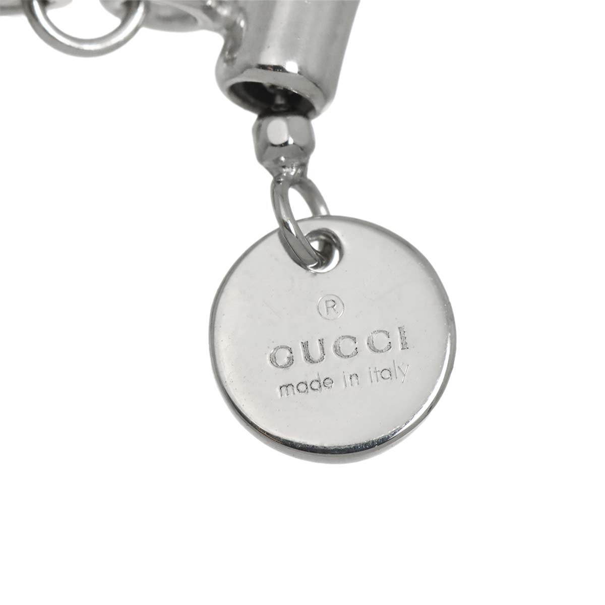 Logo tag Bracelet 18K WG White Gold 750