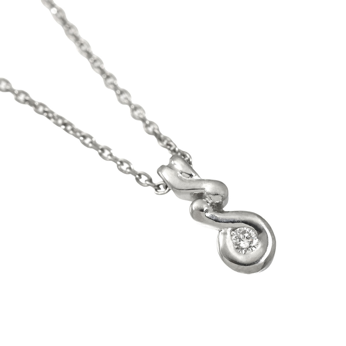 Diamond Necklace Platinum Pt