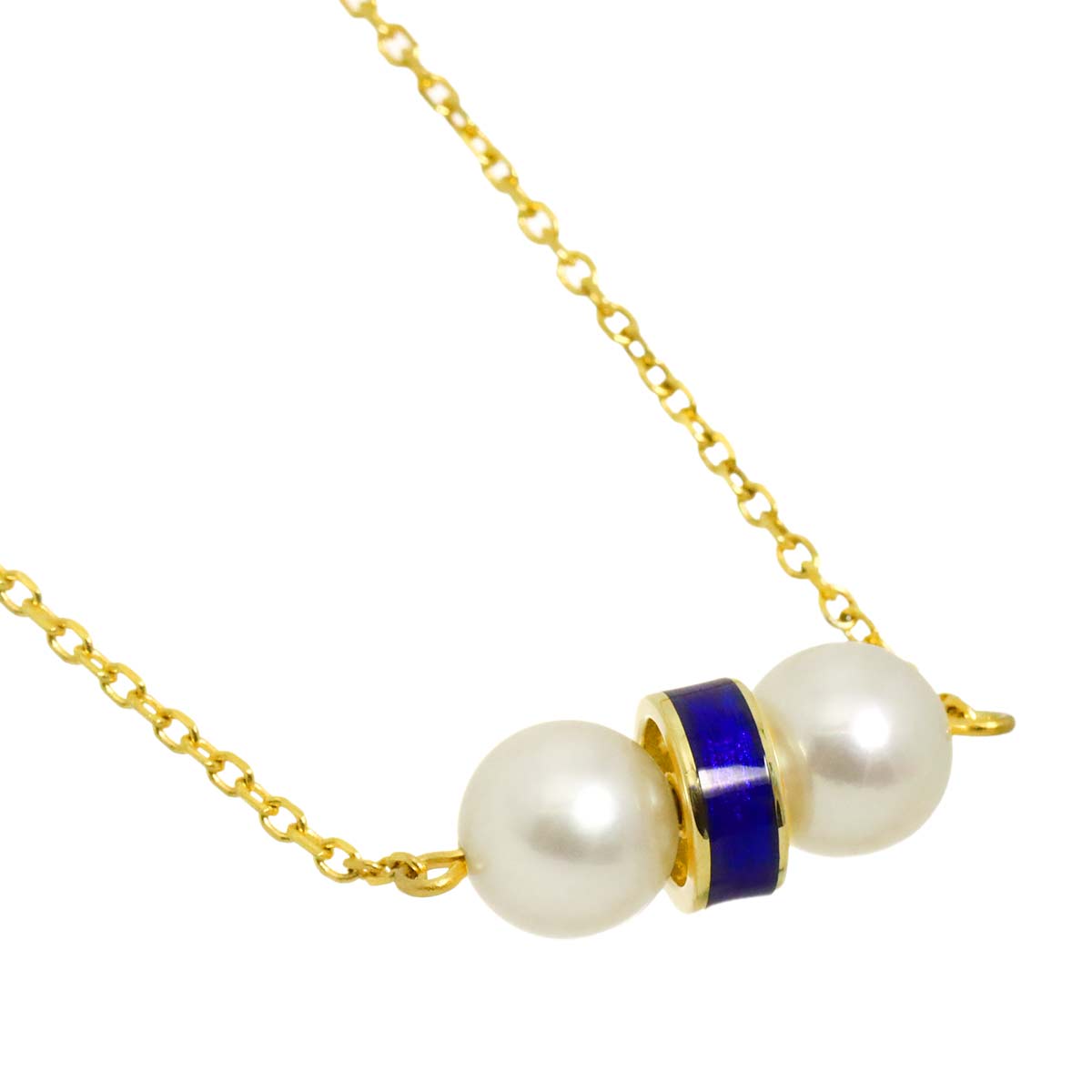 Akoya Pearl 6.5mm Necklace 14K YG 585