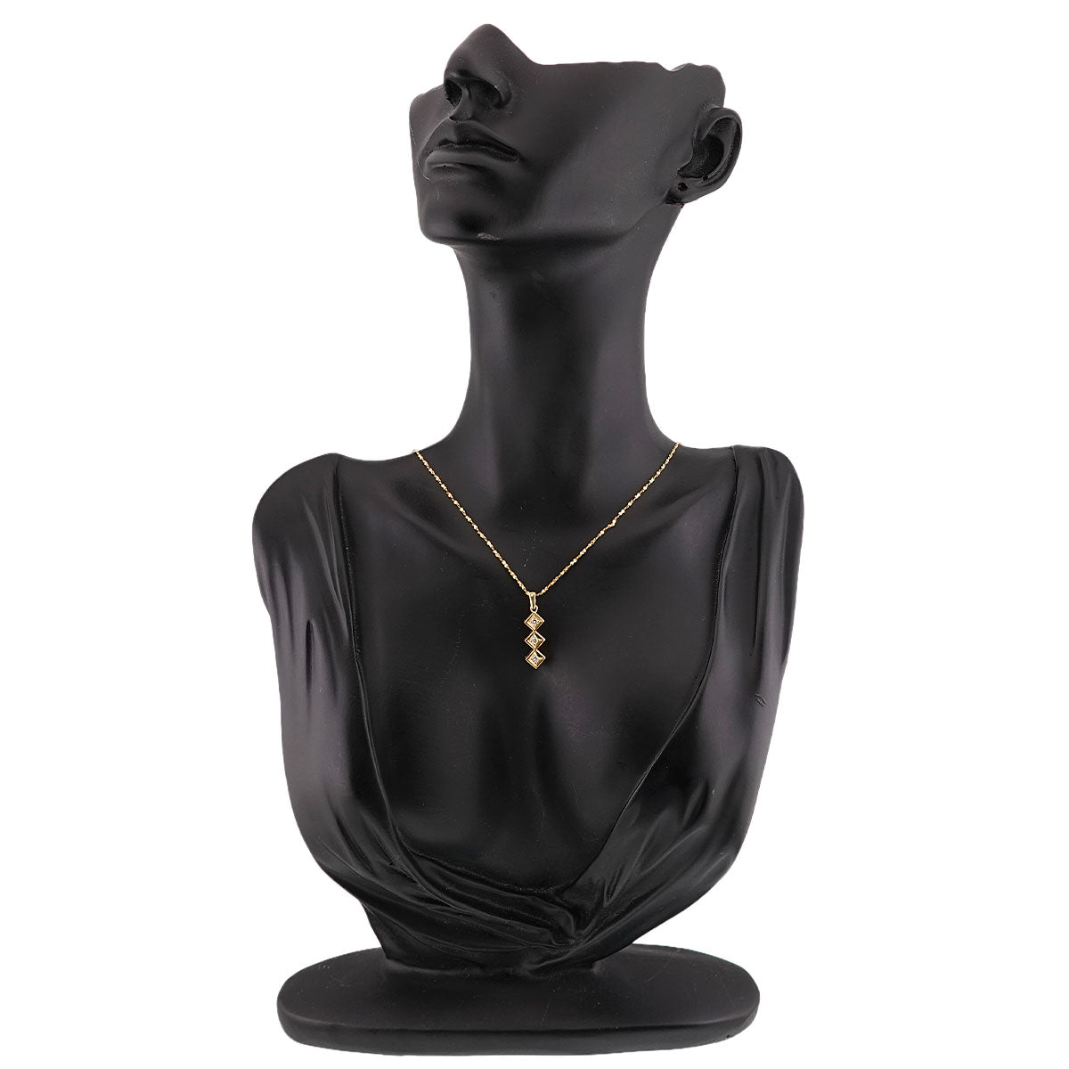 Diamond Necklace 18K Yellow Gold 750