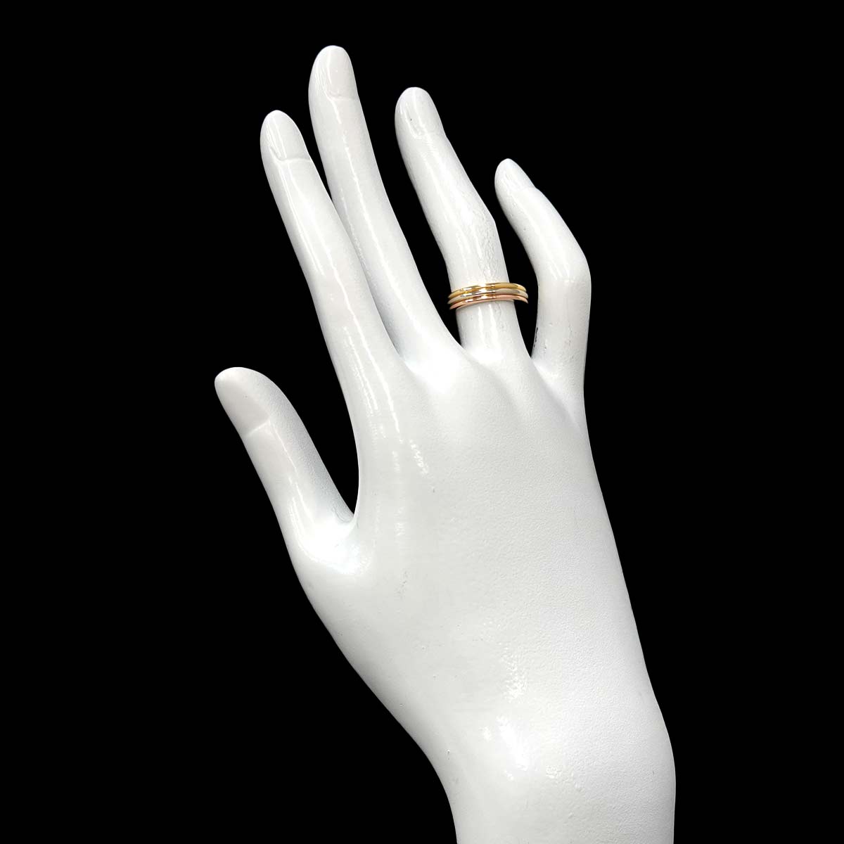 Vendome Ring 18K YG WG PG 750 size49 4.5-4.75(US)