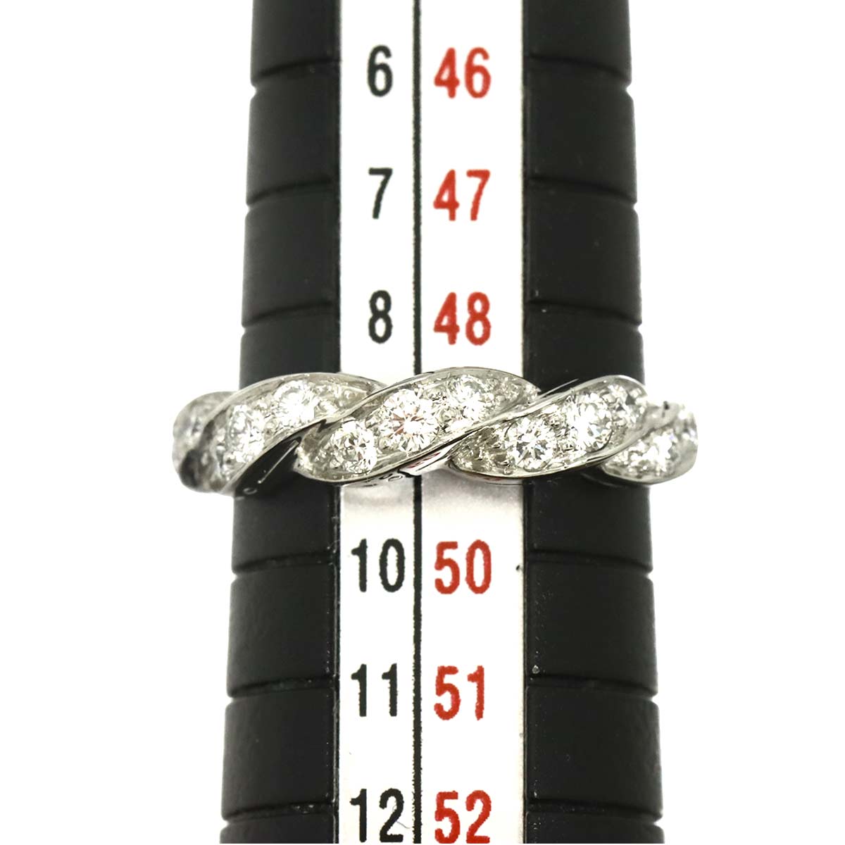 Diamond Ring Pt Platinum Size4.75-5(US)