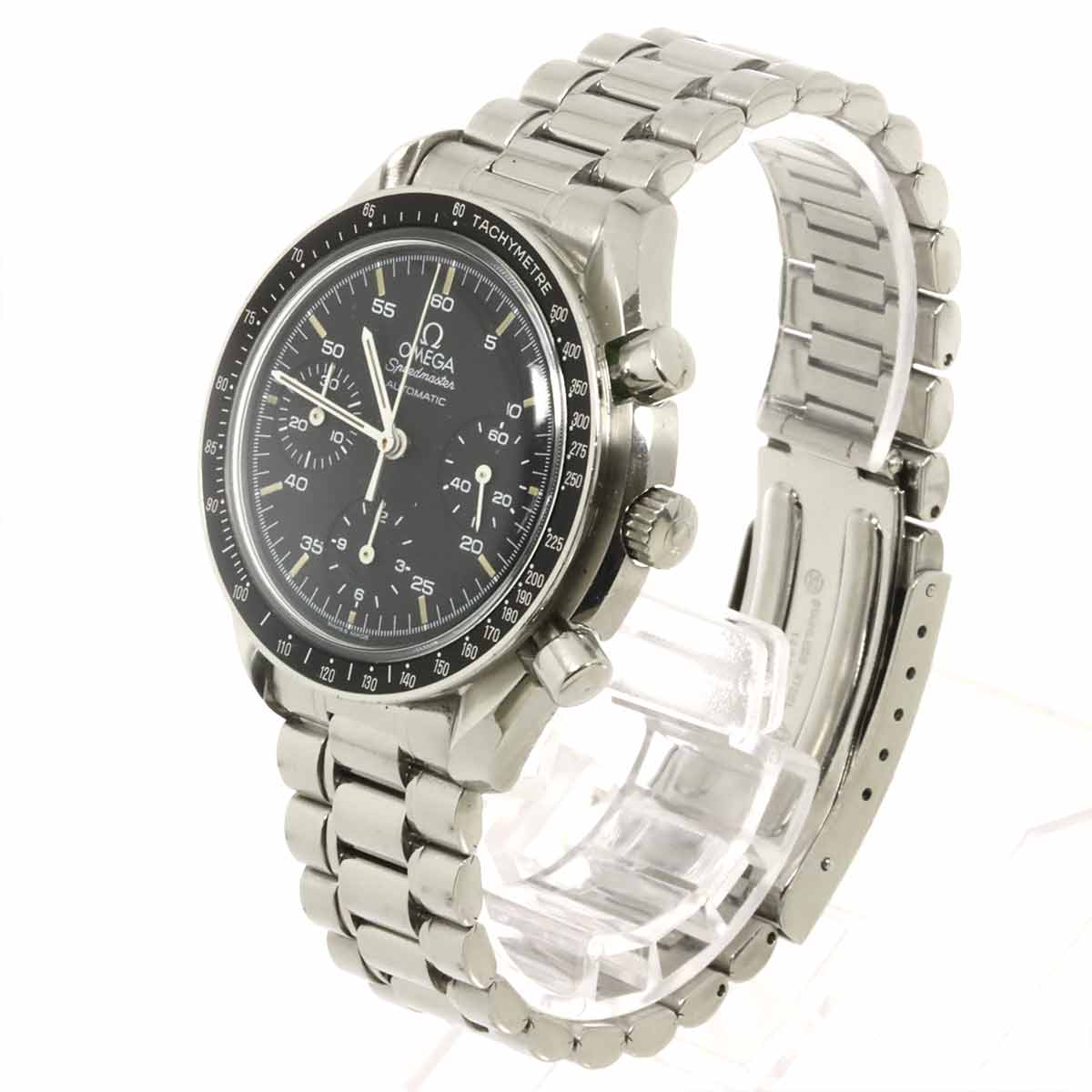 Speedmaster Chronograph 3510 50 Automatic Black Dial Mens Watch