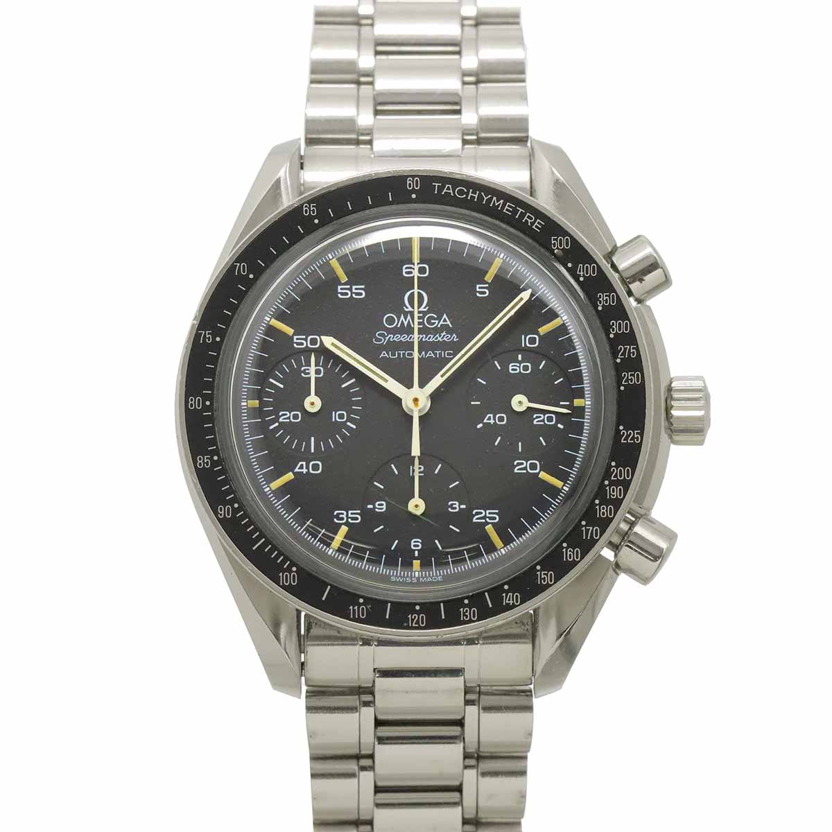 Speedmaster Chronograph 3510 50 Automatic Black Dial Mens Watch