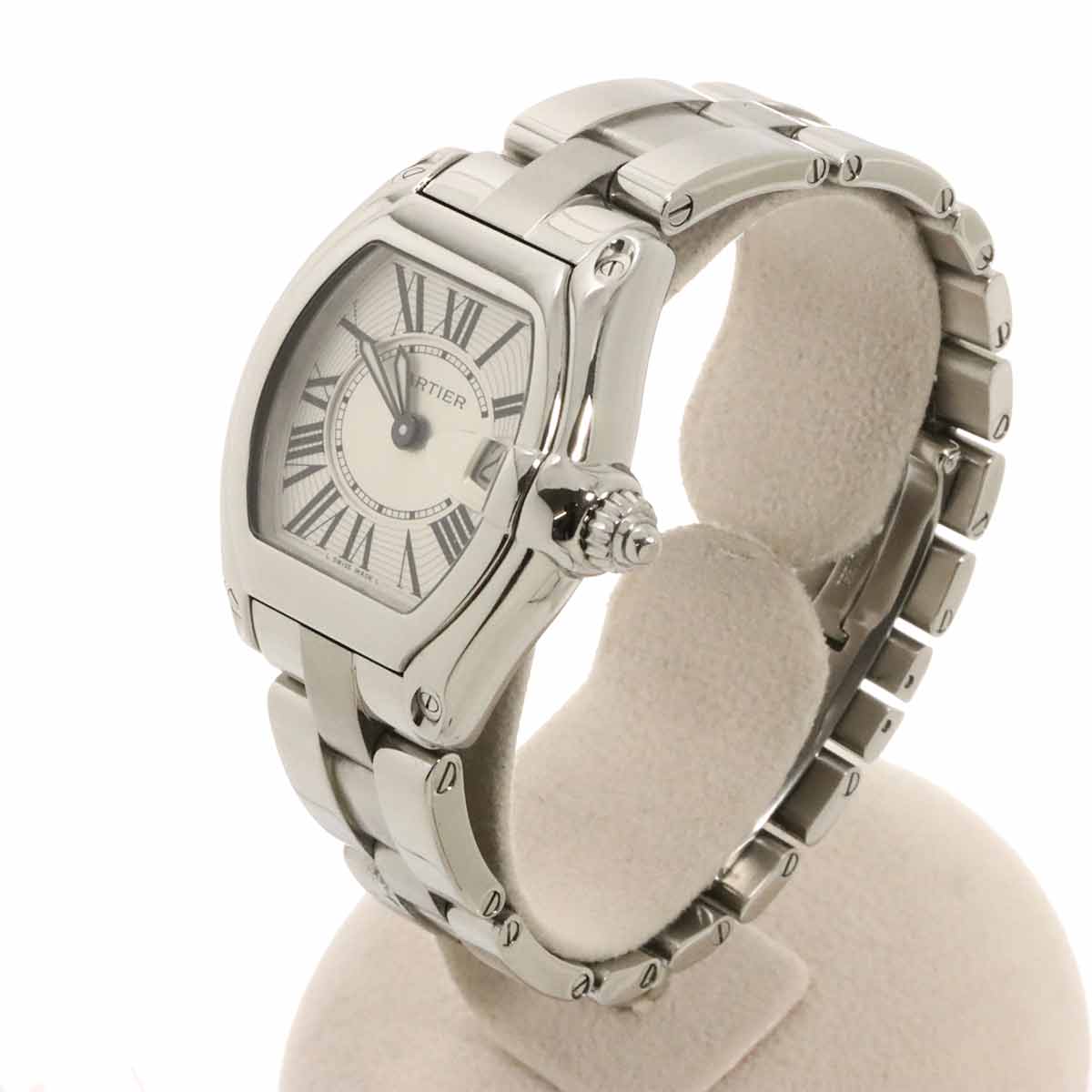 Roadster SM W62016V3 Date Quartz Silver Dial Ladies Watch