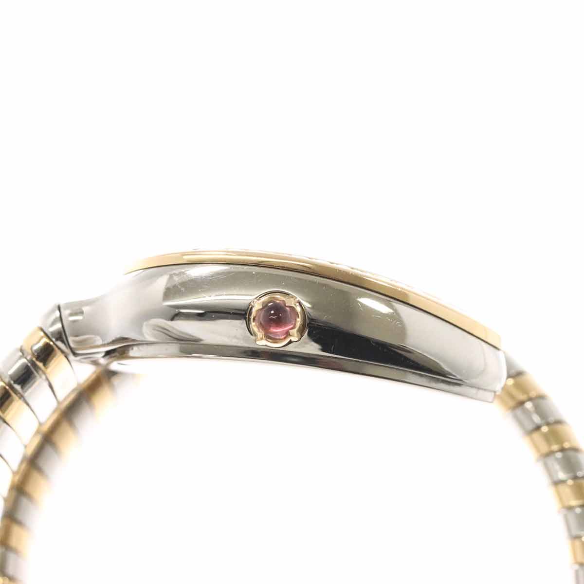 Serpenti Tubogas SP35SPG Quartz K18PG Quartz Silver Dial