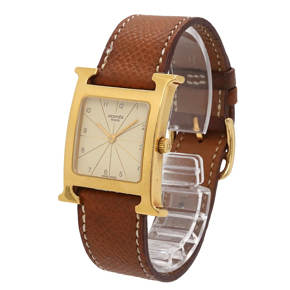 H Watch RS1.501 Quartz Cream Dial Mens Watch