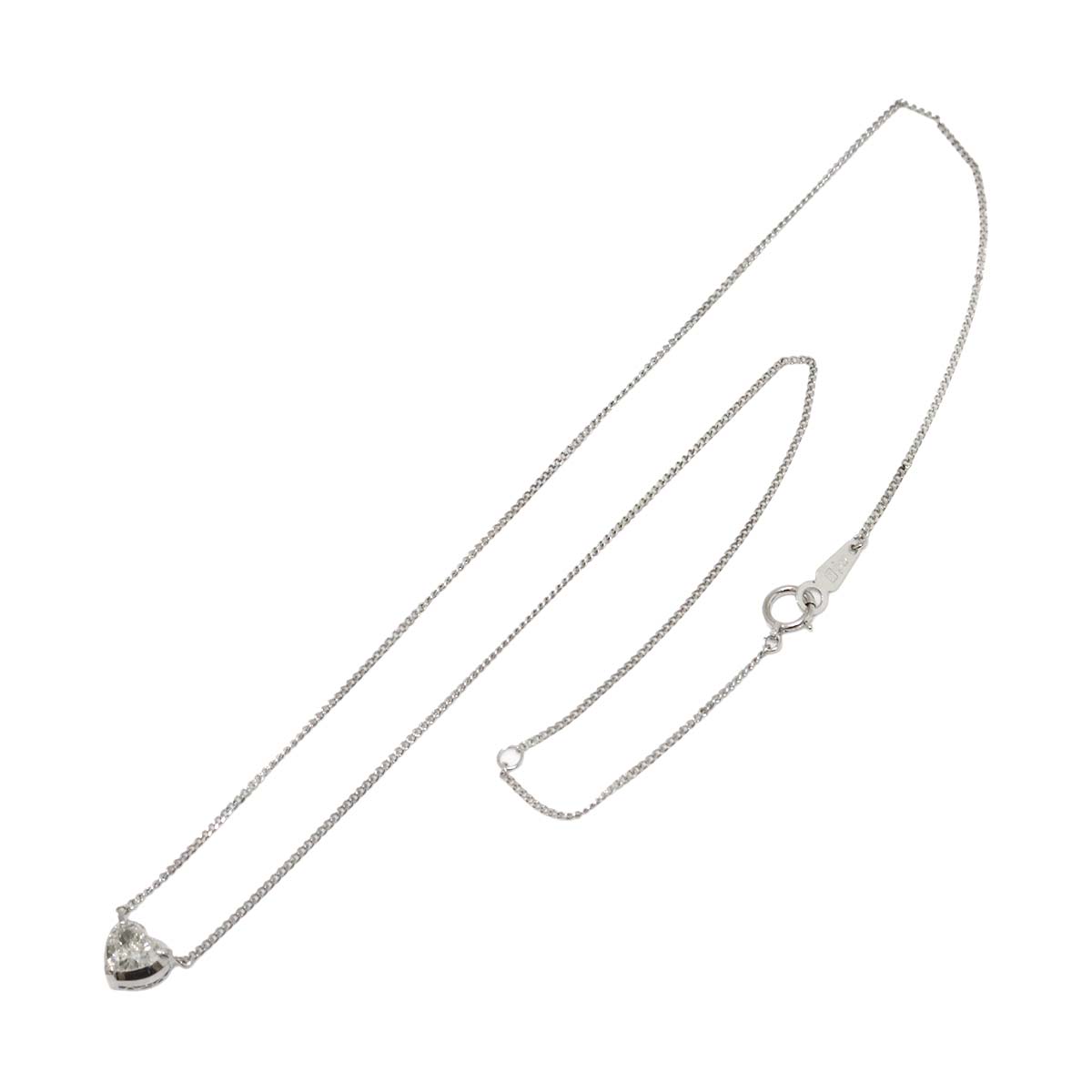 Diamond 0.56ct Necklace Pt Platinum