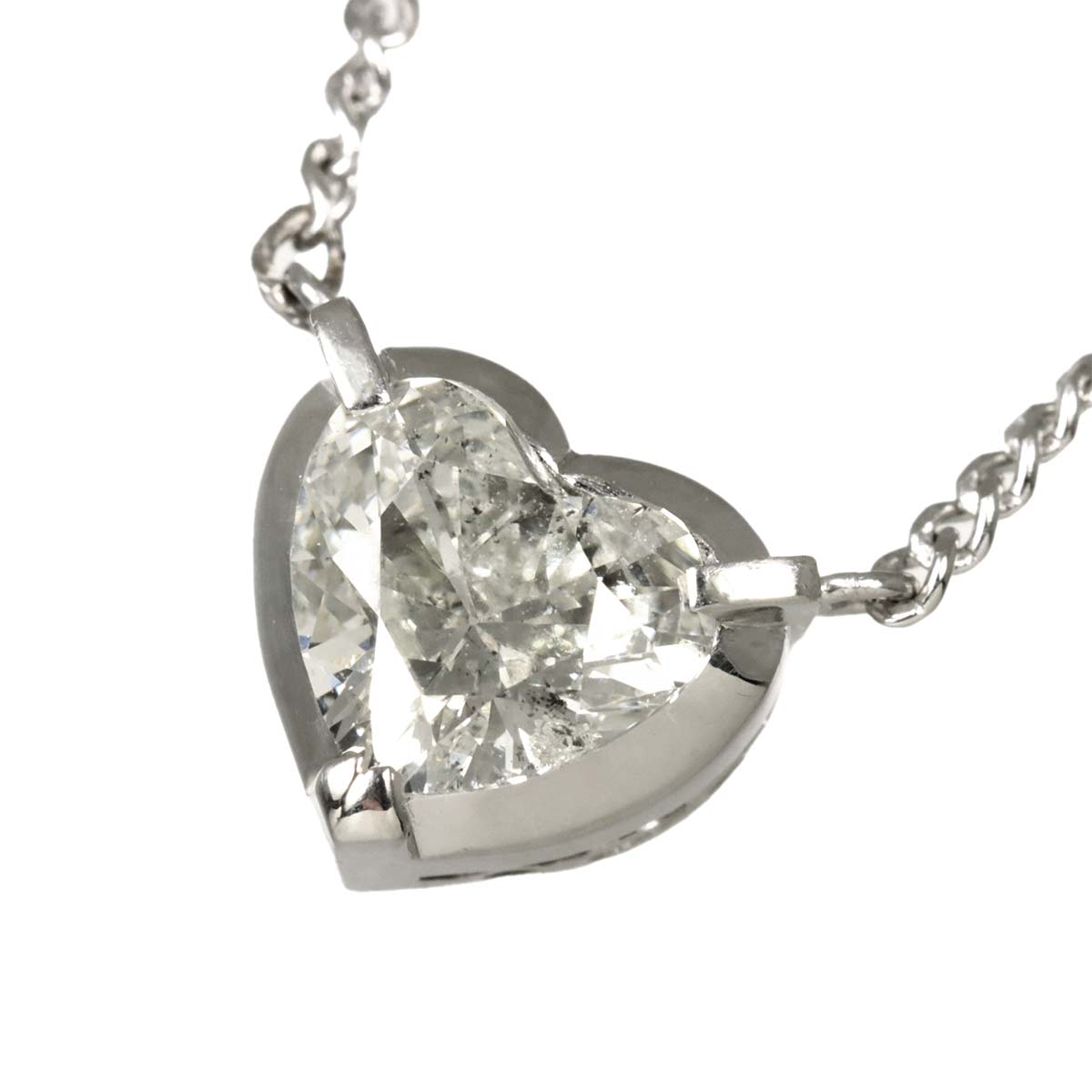 Diamond 0.56ct Necklace Pt Platinum