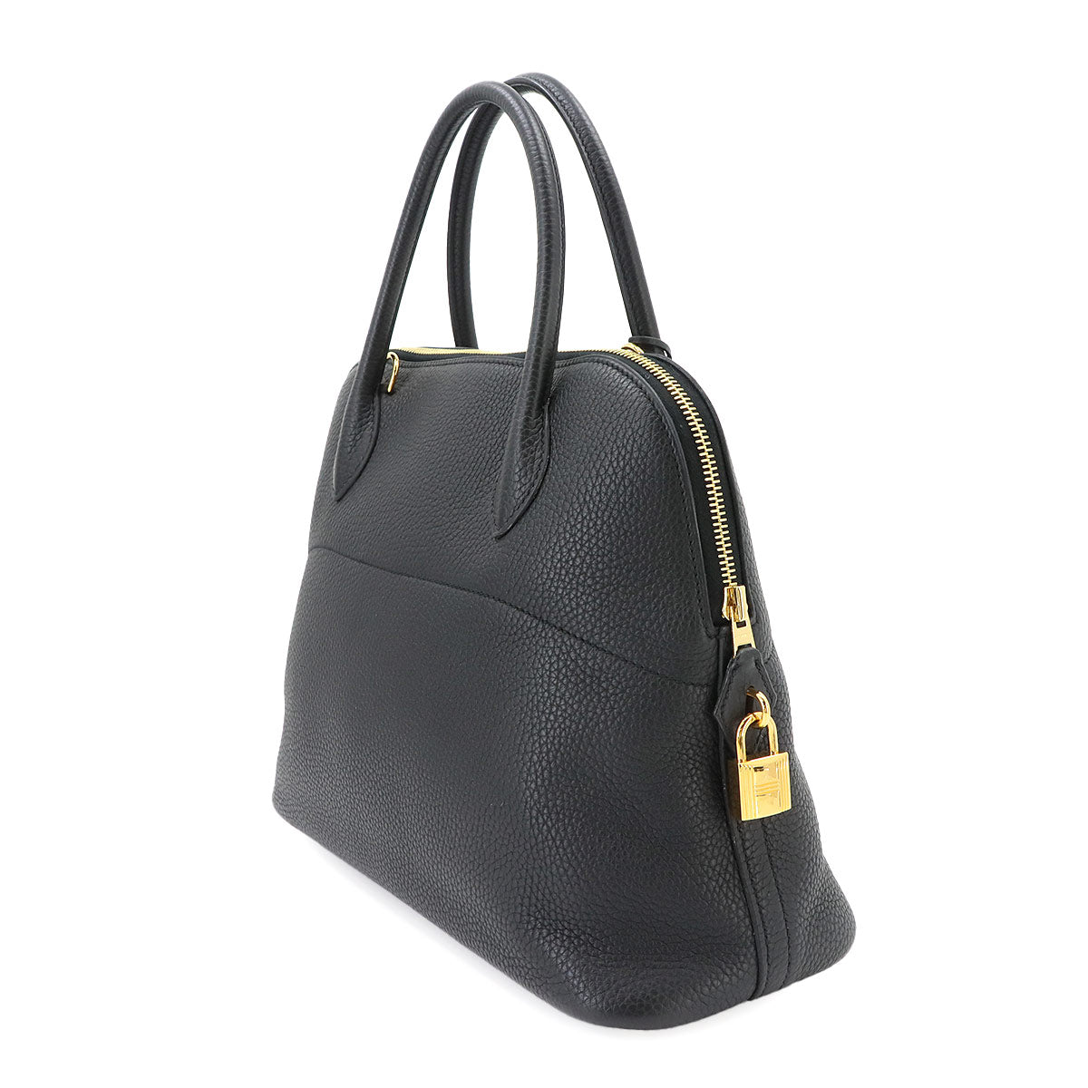 Bolide 31 Hand Shoulder Bag Taurillon Clemence Black