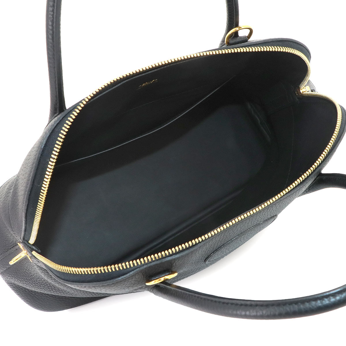 Bolide 31 Hand Shoulder Bag Taurillon Clemence Black