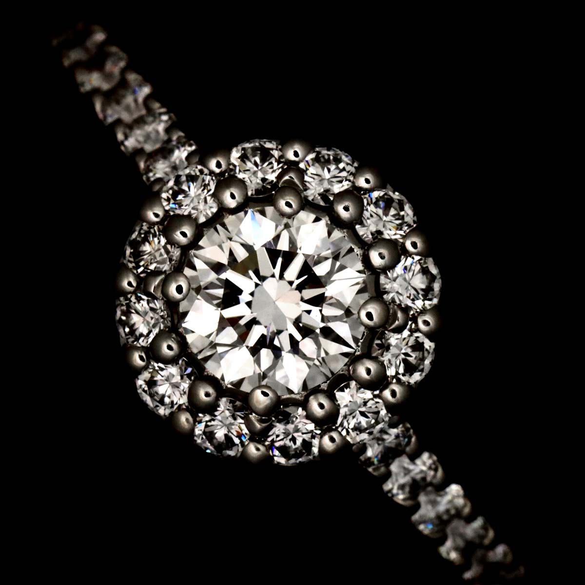 Icon Diamond 0.40ct D/VS1/3EX Ring 18K WG 750 4.75-5(US)