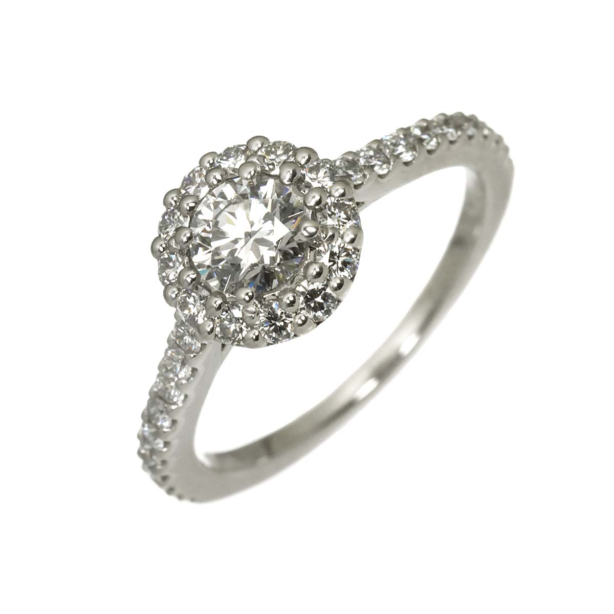 Icon Diamond 0.40ct D/VS1/3EX Ring 18K WG 750 4.75-5(US)