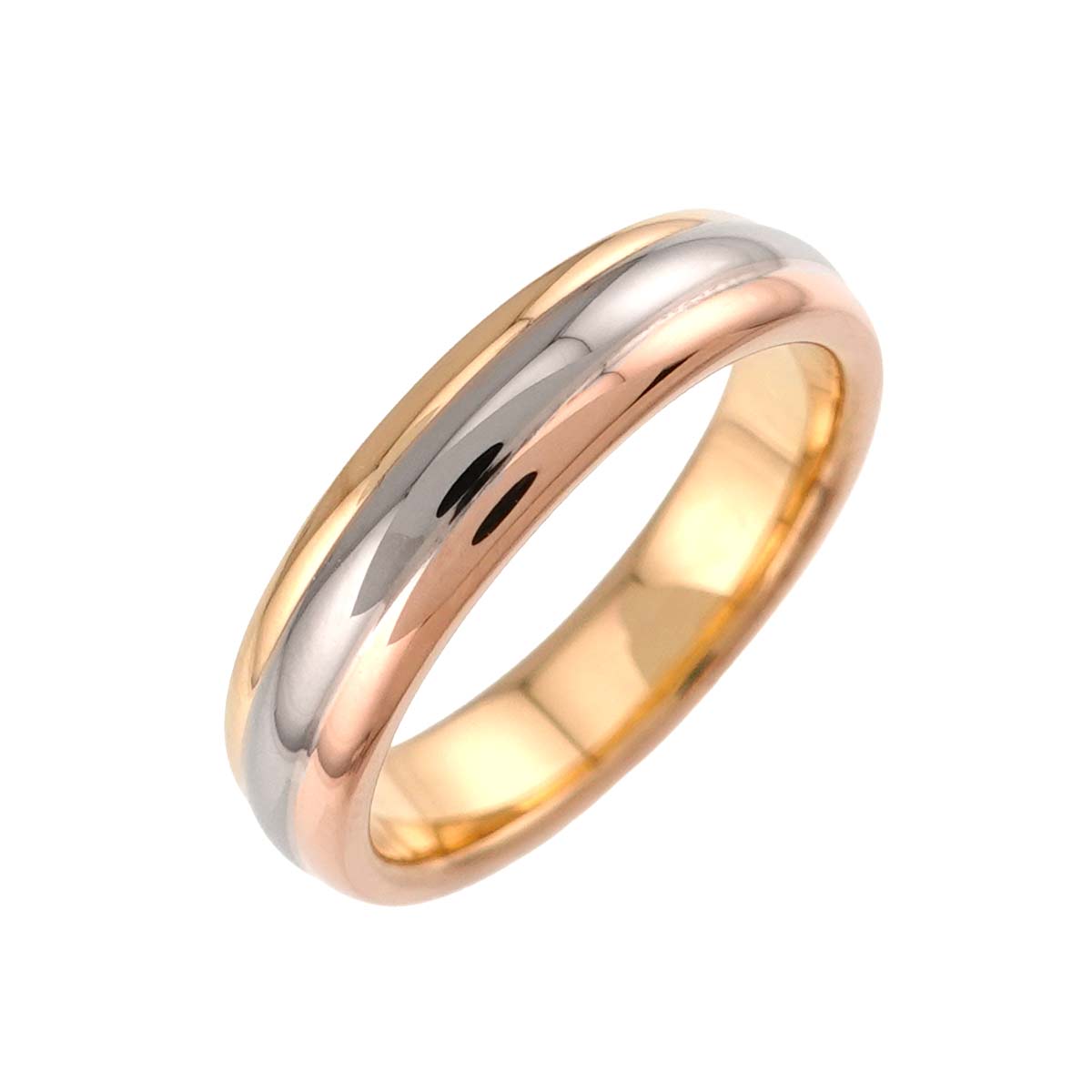 VENDOME Ring 18K YG WG PG 750 Size53 6-6.25(US)
