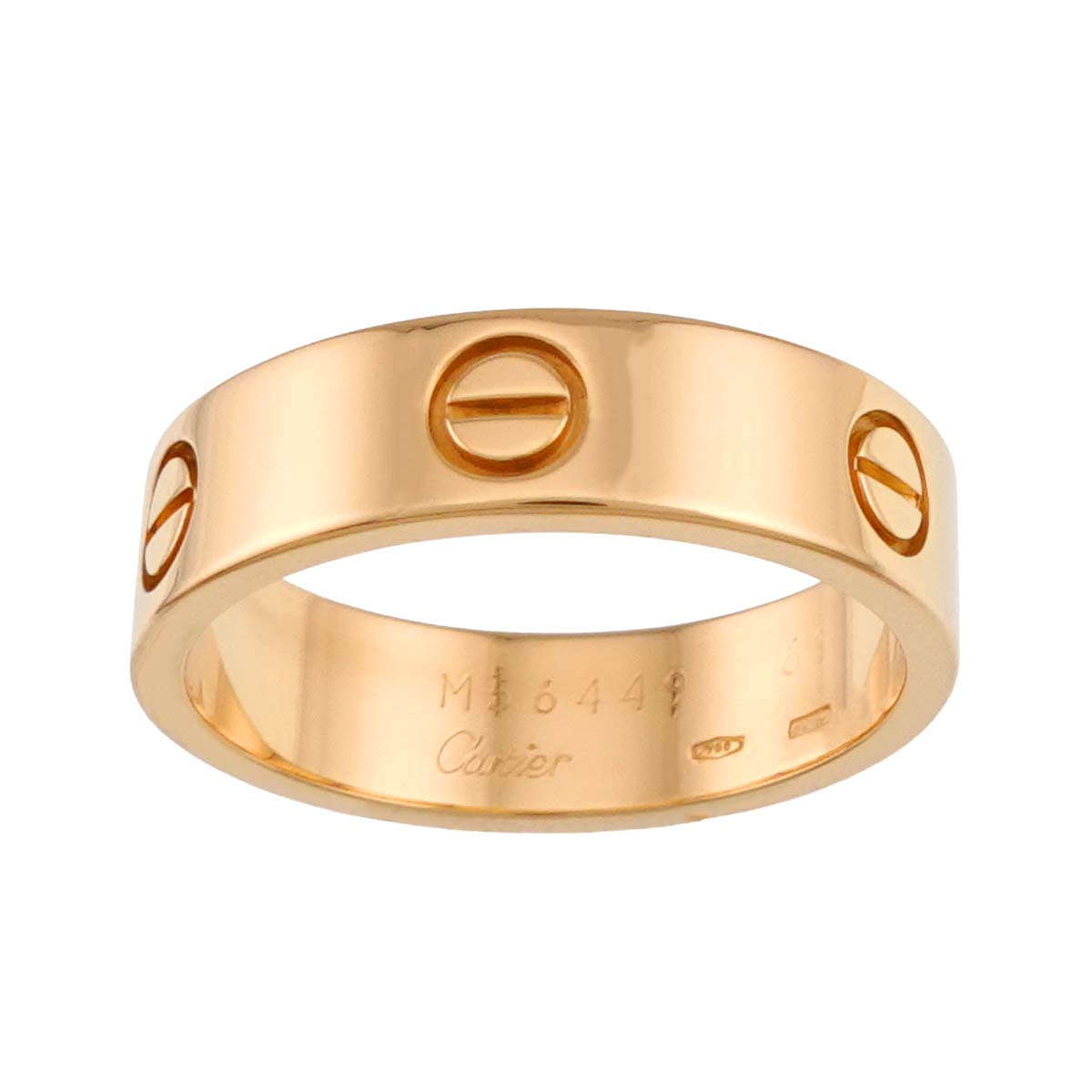 Love Ring 18K Yellow Gold 750 size61 9(US)