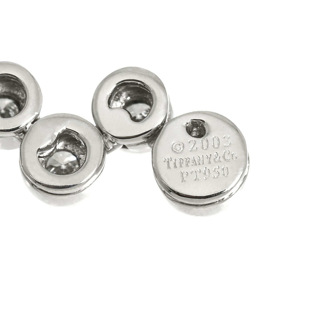 Bubble Diamond Necklace Platinum