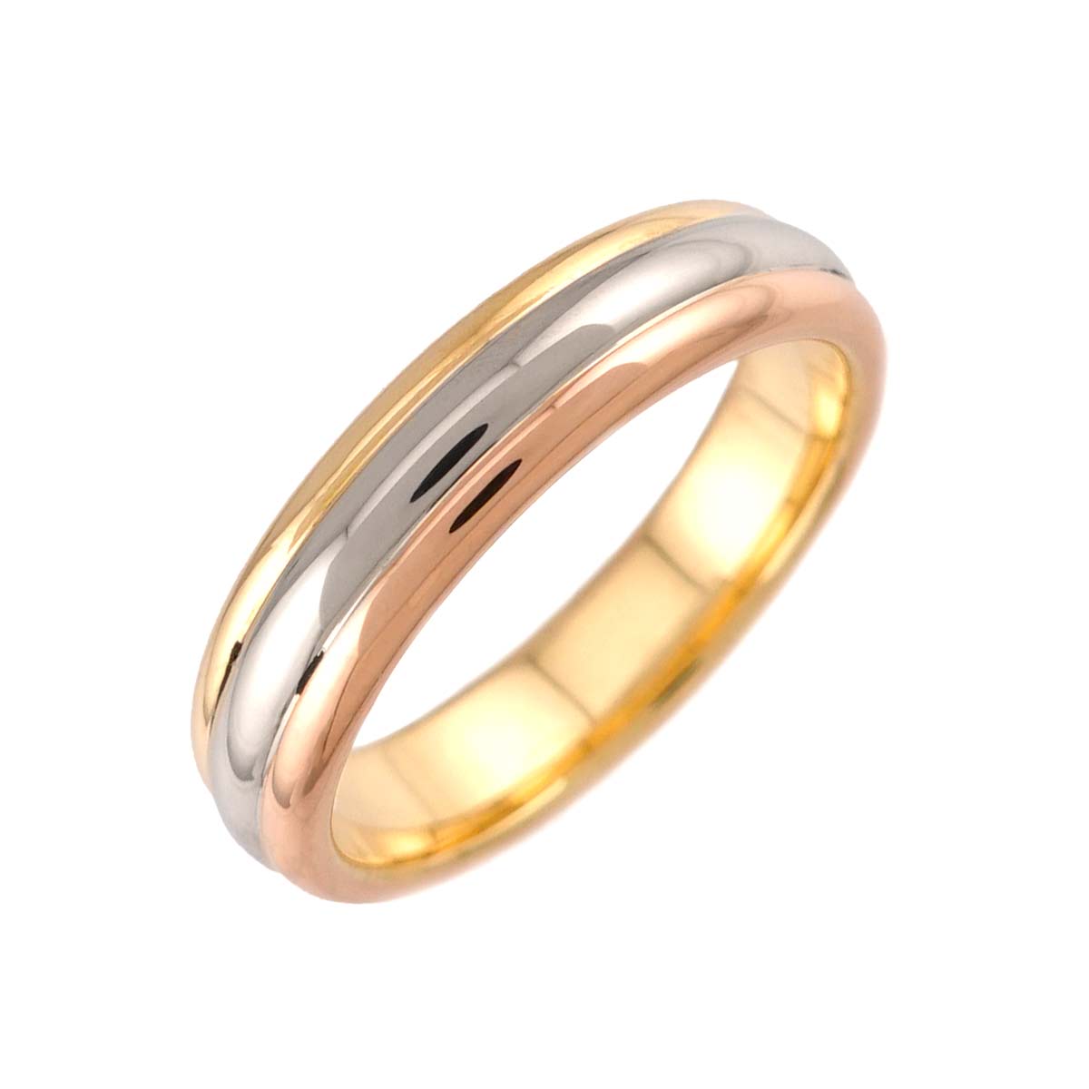 Vendome Ring 18K YG WG PG 750 size57 7.5-7.75(US)