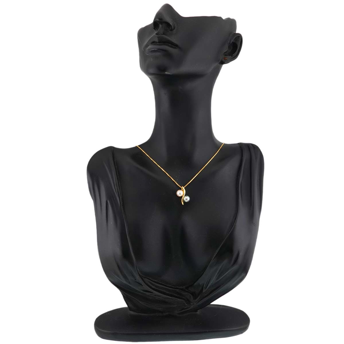 Akoya Pearl 6.7-6.6mm Necklace 18K YG 750