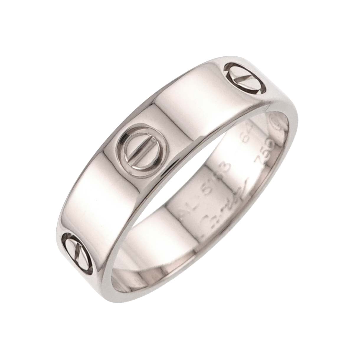 Love Ring 18K White Gold 750 size64 10.25(US)