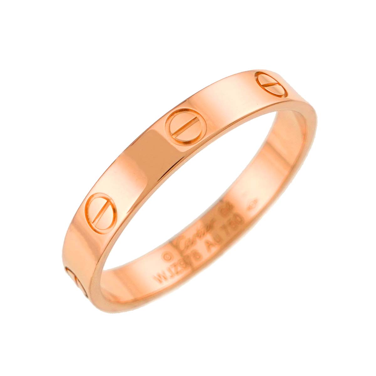 Mini Love Ring 18K Pink Gold 750 size64 10.25-10.5(US)