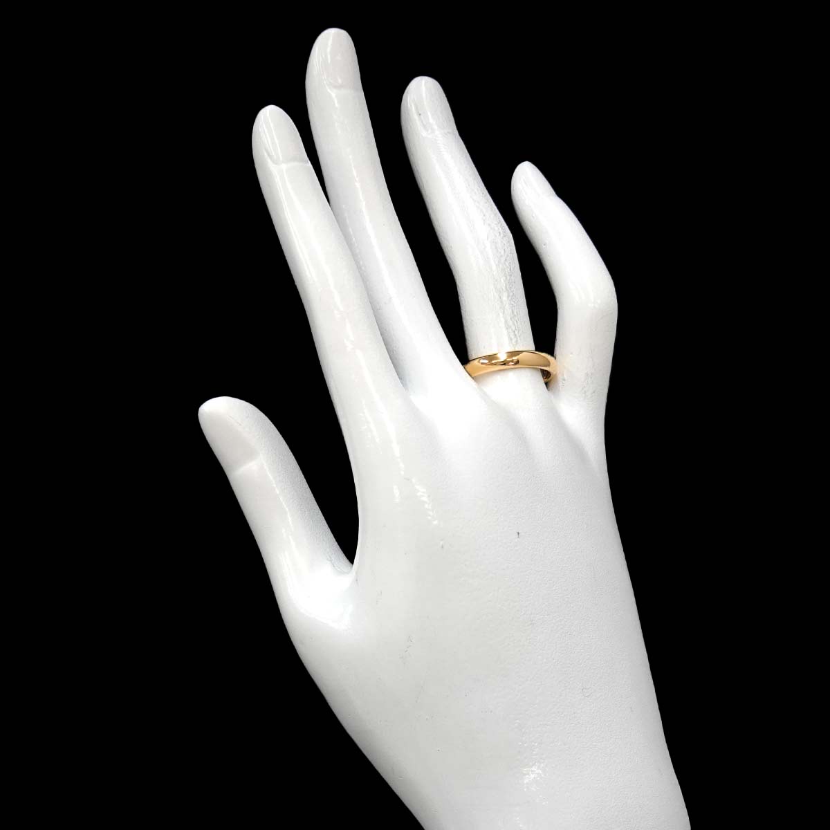 Classic Ring 18K Yellow Gold 750 size56 7.5(US)