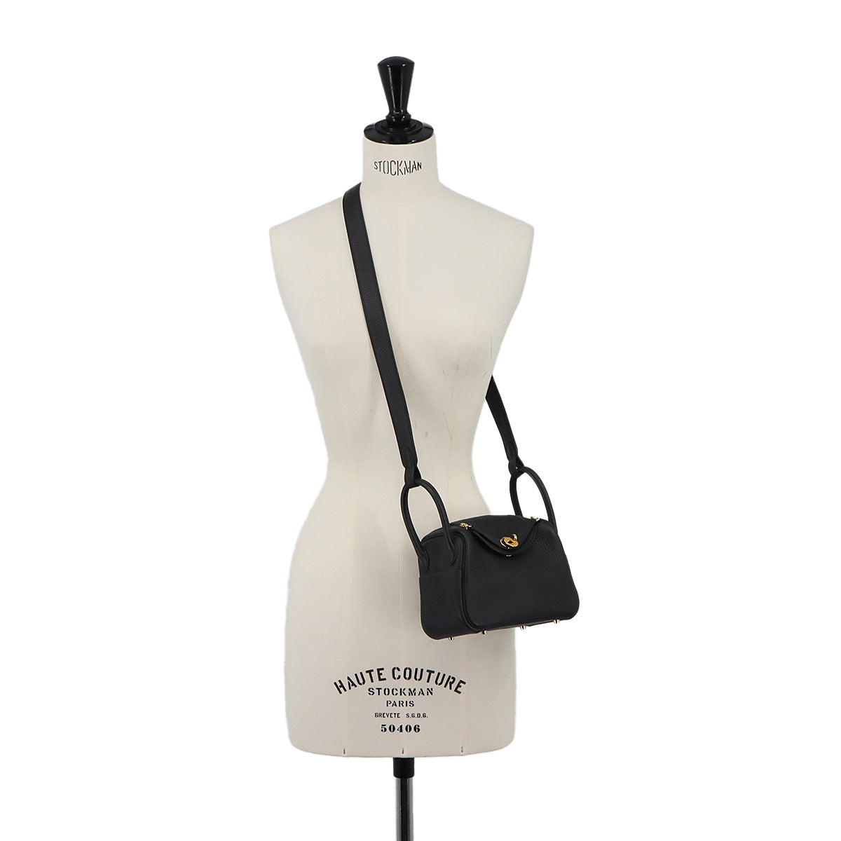 Lindy Mini 2 2way Hand Shoulder Bag Taurillon Clemence Black