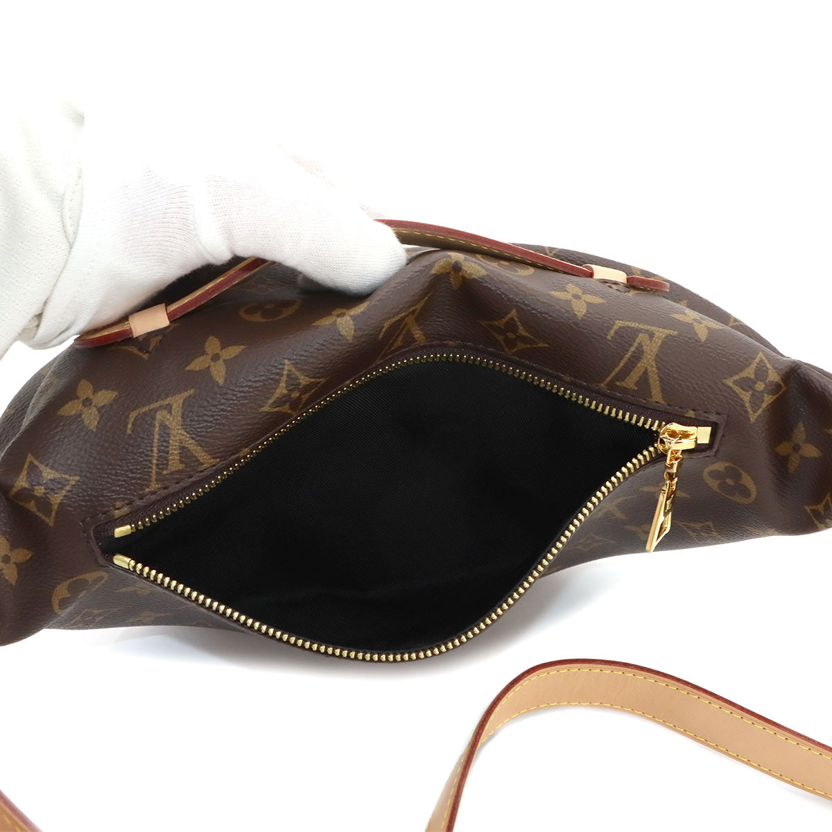 Monogram Bumbag Crossbody Bag Brown M43644 Purse