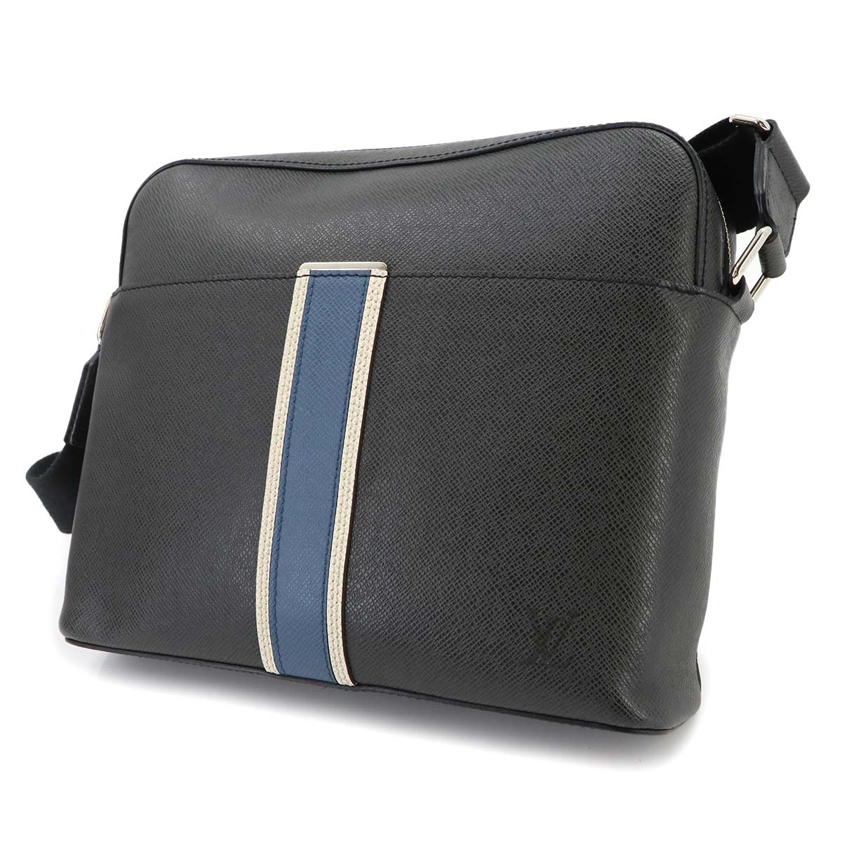 Taiga Anton Messenger PM Shoulder Bag Ardoise M34411