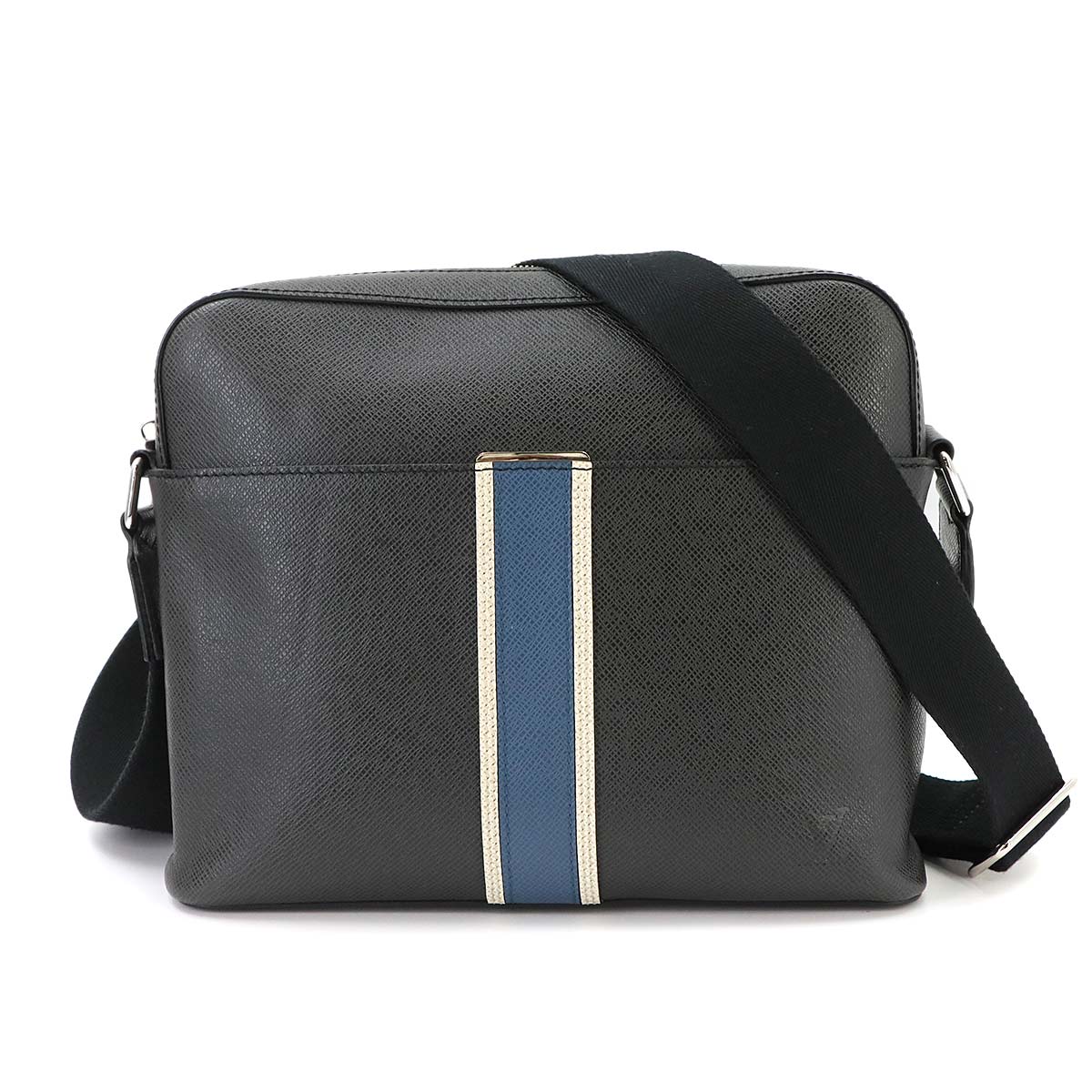 Taiga Anton Messenger PM Shoulder Bag Ardoise M34411