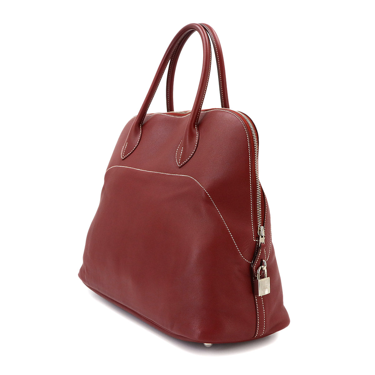 Bolide Relax 40 Hand Bag Veau Sikkim Rouge H Purse