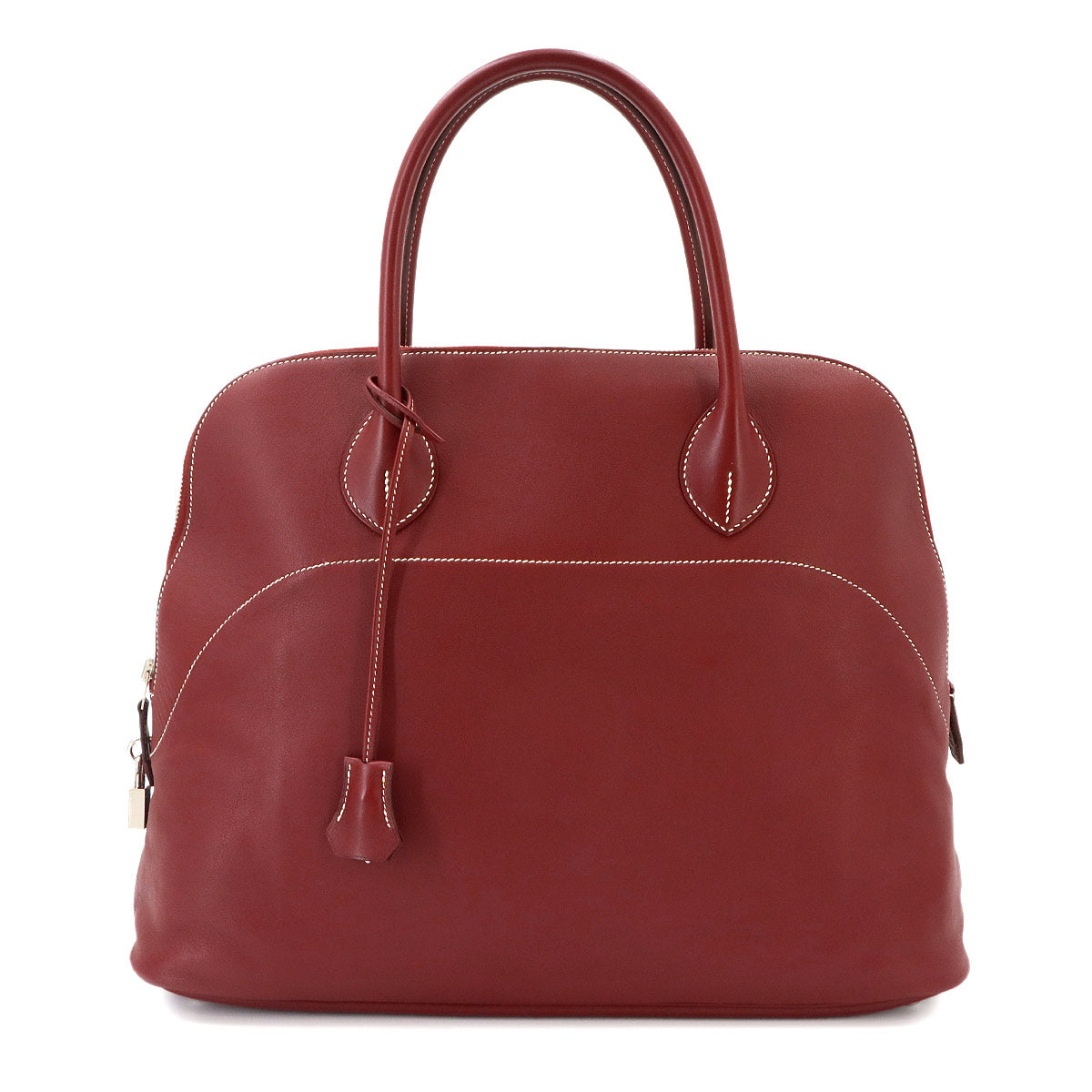 Bolide Relax 40 Hand Bag Veau Sikkim Rouge H Purse