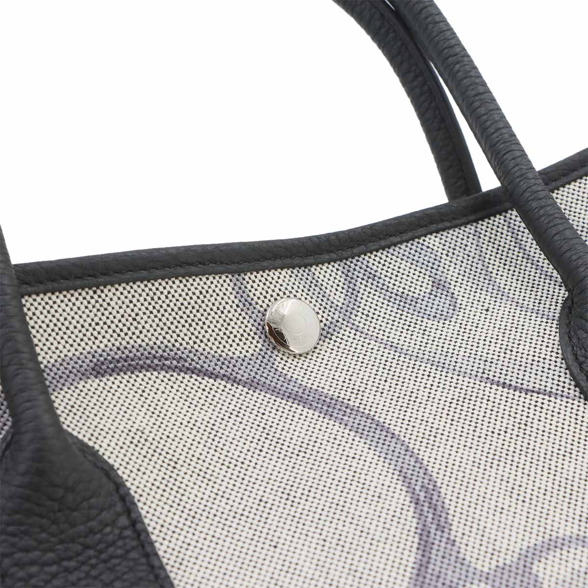 Garden Party PM Tote Bag Toile H Negonda Promenade du Matin