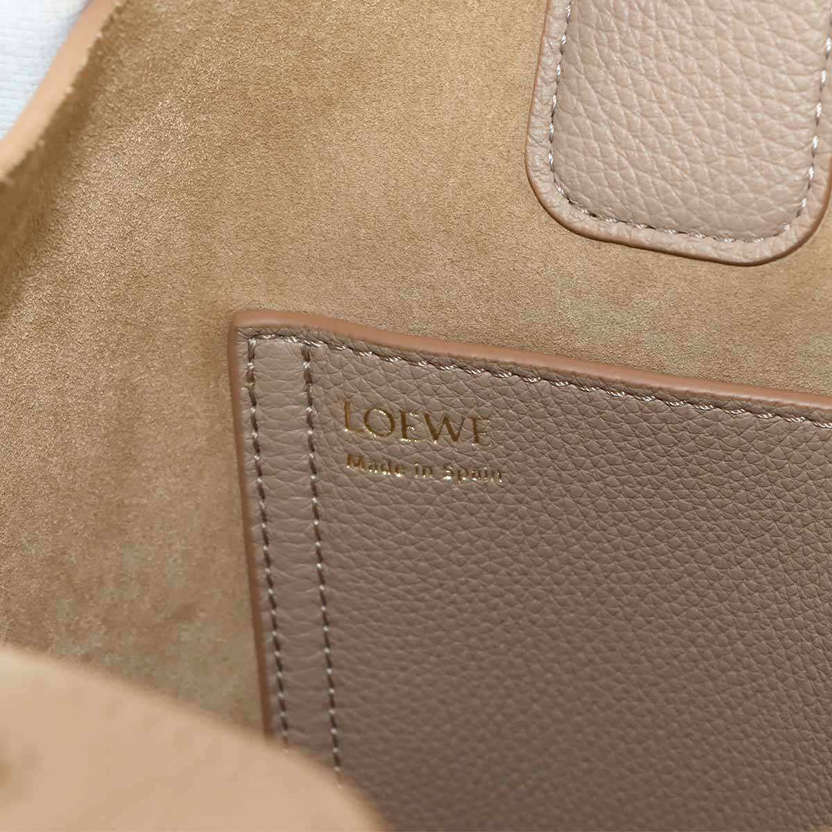 Pebble Bucket Bag Mini Hand Shoulder Bag Leather Sand