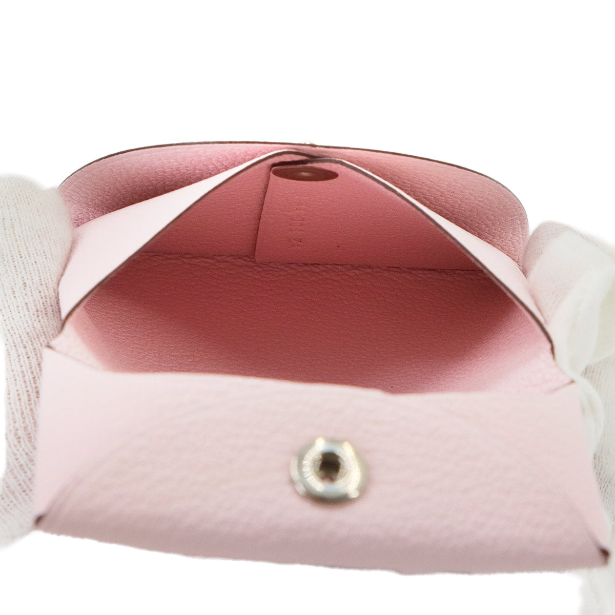 Bastia Coin Case Purse Chevre Mysore Mauve Pale