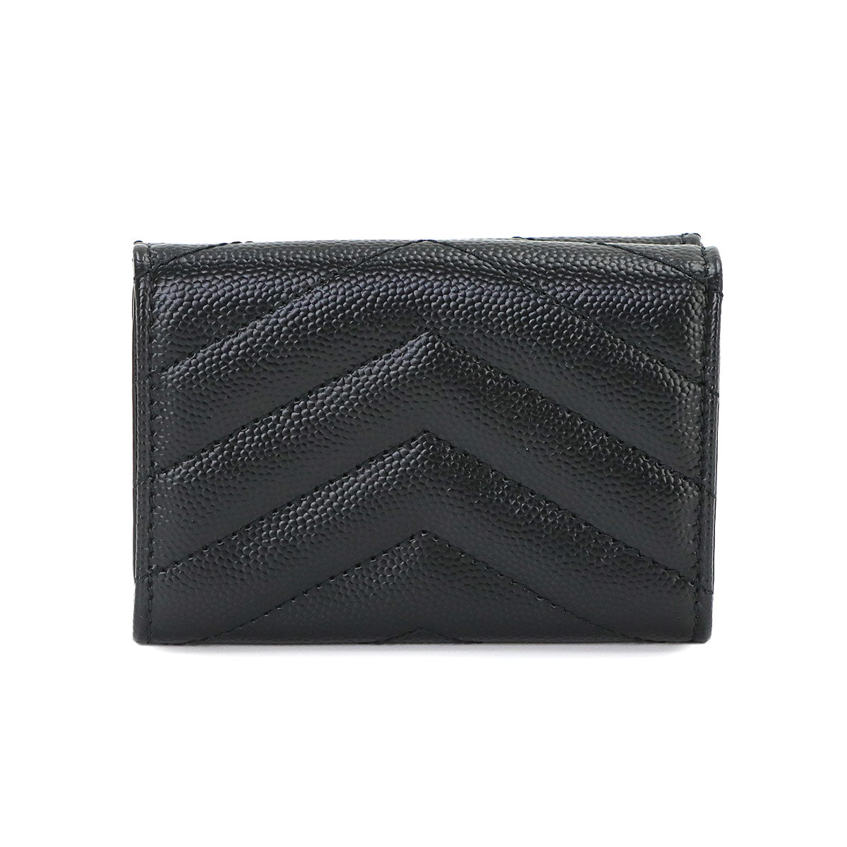Cassandra Origami Tiny Wallet Leather Black 668274