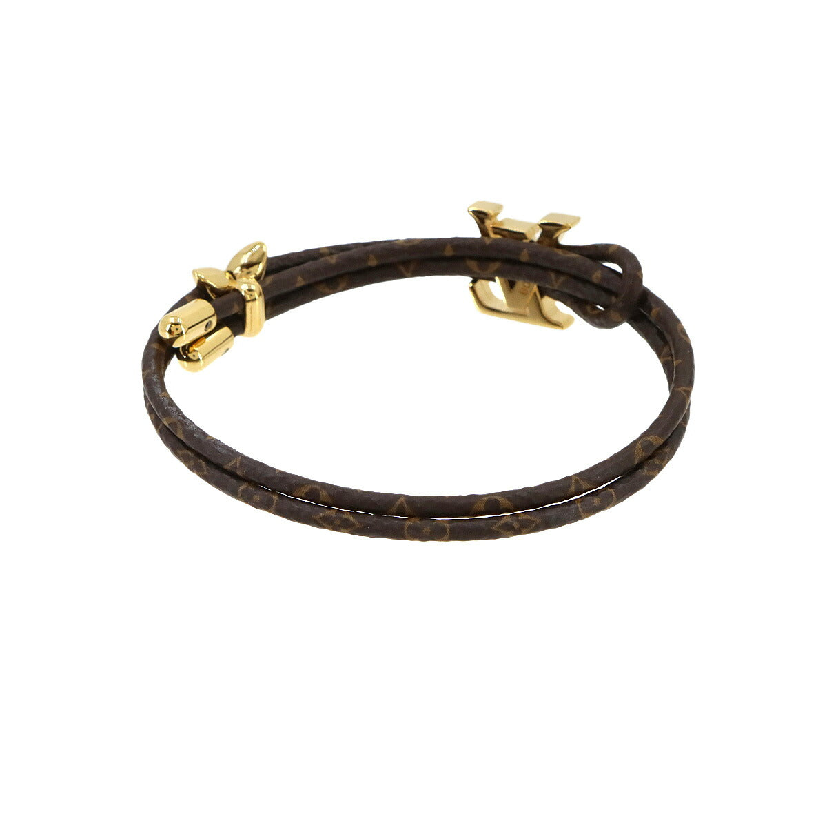 Monogram LV Bloom Bracelet Brown Gold M8416Z